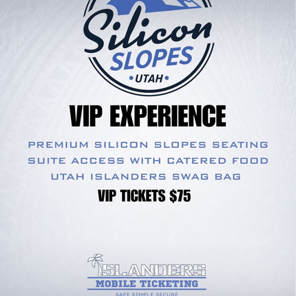 Utah Islanders VS Air Force Prep VIP BOX